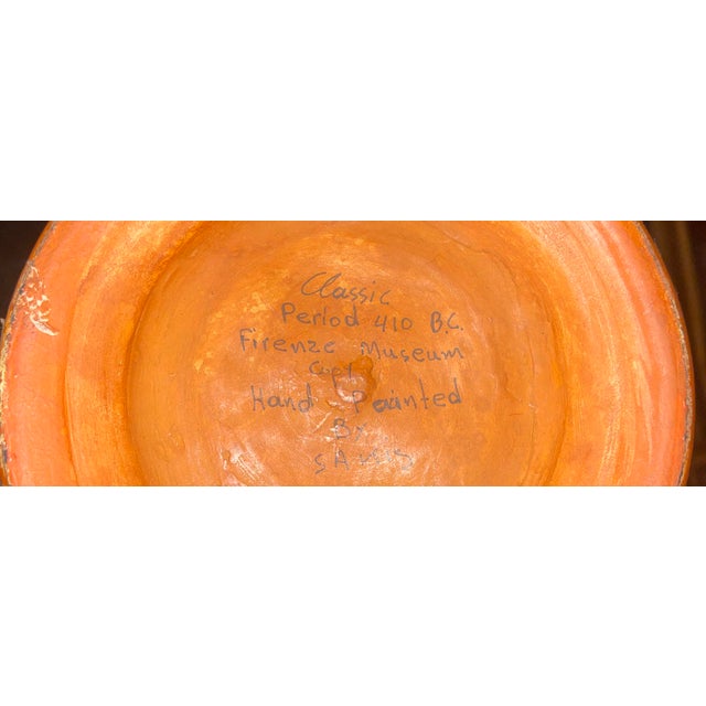 Late 20th Century Large Attic Style Red-Figure Hydria Museum Copy After Ancient Greek Pottery For Sale - Image 12 of 12