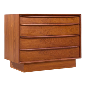 Svend A. Madsen for Falster Møbelfabrik Danish Teak Chest of Drawers Dresser