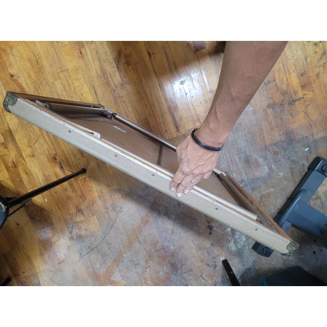 Samsonite 1950s Vintage Samsonite Card Table For Sale - Image 4 of 10