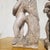 White 18th Century Candle-Bearing Angels in Marble, Set of 2 For Sale - Image 8 of 18
