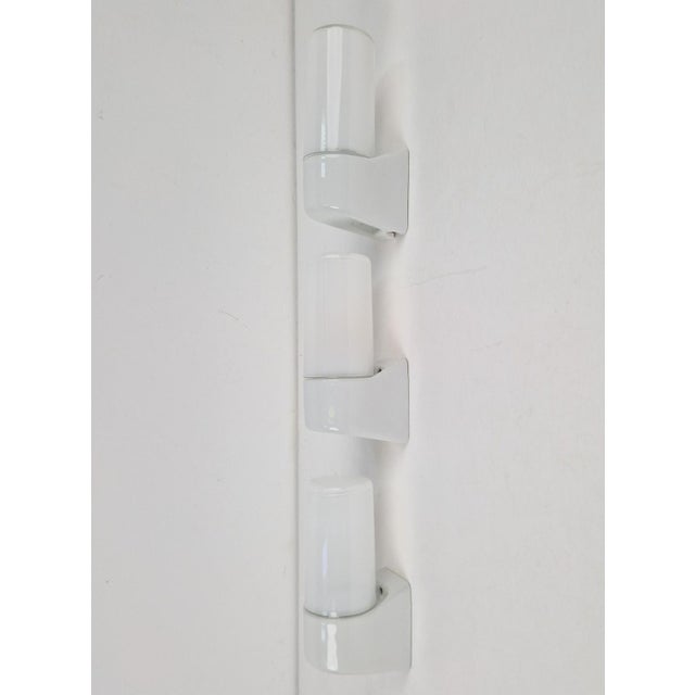 Vintage Wall Lamps attributed to Wilhelm Wagenfeld for Lindner, 1950s, Set of 3 For Sale - Image 10 of 16