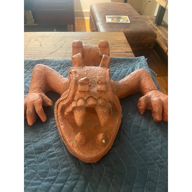 Designed by Wayland Gregory for the Aztec Room Presidents Hotel Kansas City. The room was filled with cool Aztec Carvings...