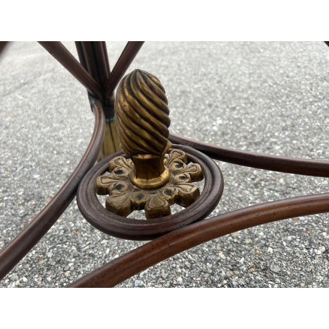 Wood Mid 20th Century Maitland Smith Vantage Side Table For Sale - Image 7 of 8