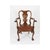 Antique Queen Anne Revival Burr Walnut Dining Table and Chairs, 19th Century, Set of 9 For Sale - Image 17 of 18