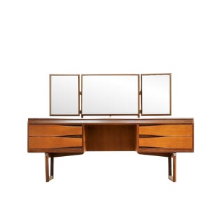 1960s Mid Century Teak Vanity by White & Newton For Sale