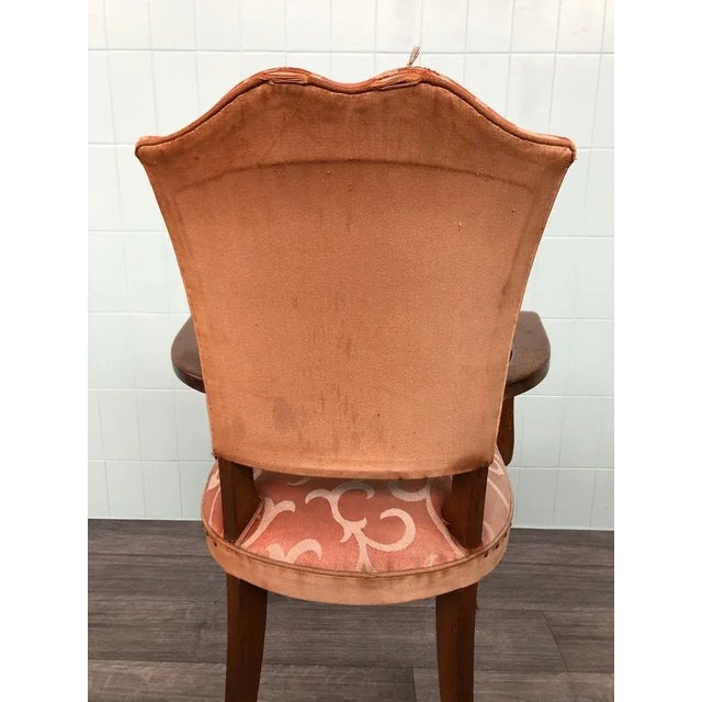 French Chair in Beech, 1930s For Sale - Image 11 of 12