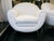 1950s 1950s Pair of Italian Mid-Century Lounge Chairs With Rounded Design For Sale - Image 5 of 8