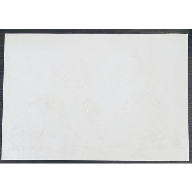 Moshe Bernstein, Polish Israeli Artist Expressionist Hand Signed Lithograph For Sale In Miami - Image 6 of 7