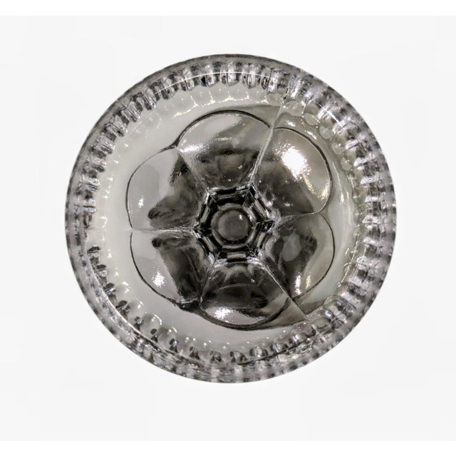 Eapg Boston & Sandwich Glass "Cable" Pattern Spoon Holder (1858) For Sale - Image 12 of 12
