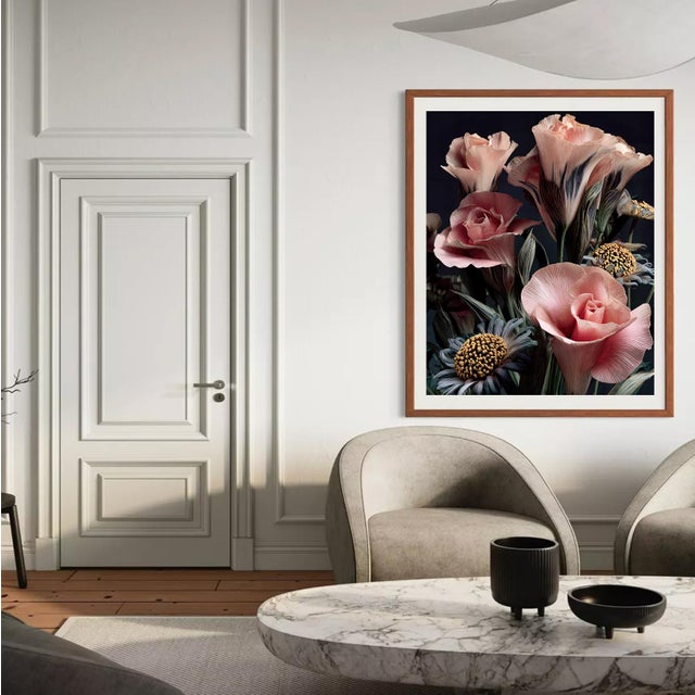 Contemporary Pink Elegance Contemporary Photograph For Sale - Image 3 of 3