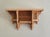 Handmade Moroccan Carved Wall Shelf – Natural Wood Finish For Sale In Orlando - Image 6 of 12