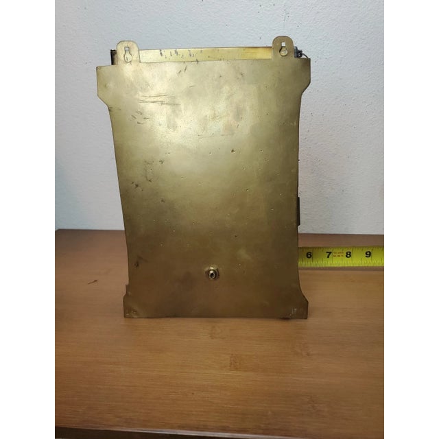 19thc French Napoleon III Heraldic Lion Bronze/ Brass Candle Wall Sconce For Sale - Image 11 of 11