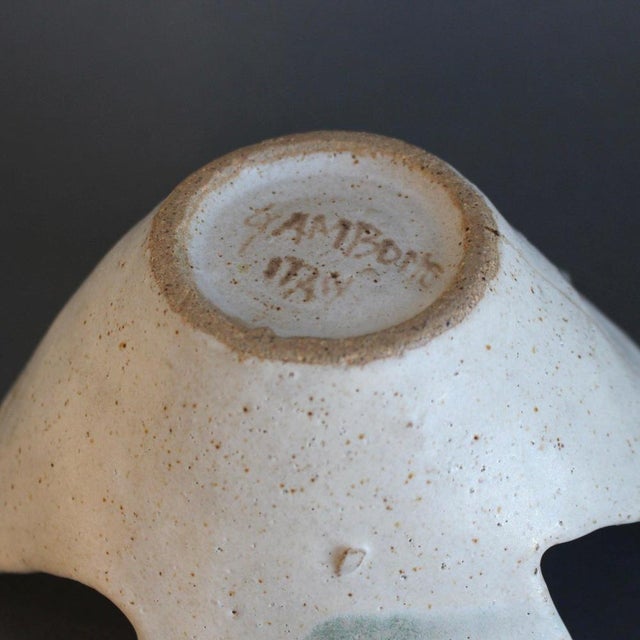 Vintage Italian Ceramic Dove by Bruno Gambone, 1970s For Sale - Image 15 of 18