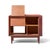 Arne Vodder for Sibast Mid Century Danish Teak Bar Record Cabinet Nightstand With Tambour Door For Sale In Chicago - Image 6 of 9