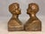 American Early 20th Century Weidlich Brothers Bronzed "Youth" Bust Bookends For Sale - Image 3 of 9