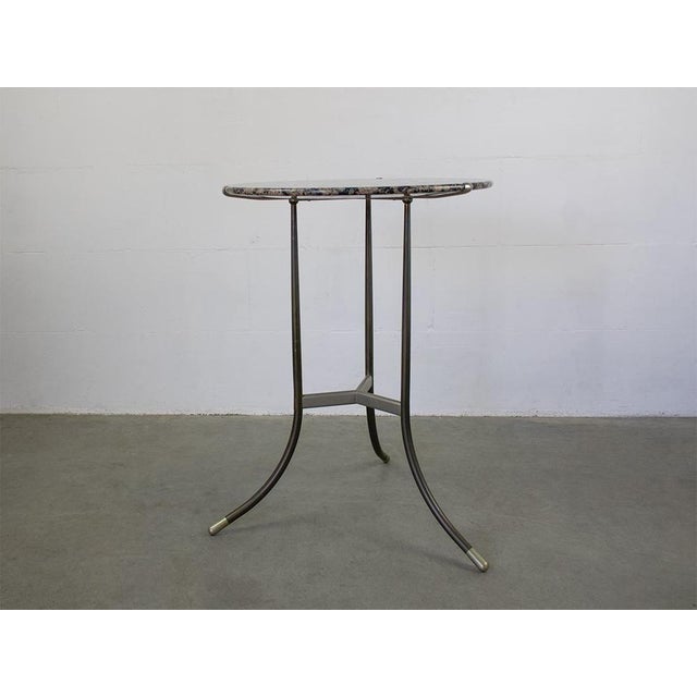 Metal AE Side Table by Cedric Hartman, USA, 1970s For Sale - Image 7 of 10