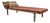 Teak and Cane Colonial Chaise Lounge For Sale