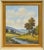 Mid Century Danube Valley Harvest Landscape by Weber For Sale In Monterey, CA - Image 6 of 6