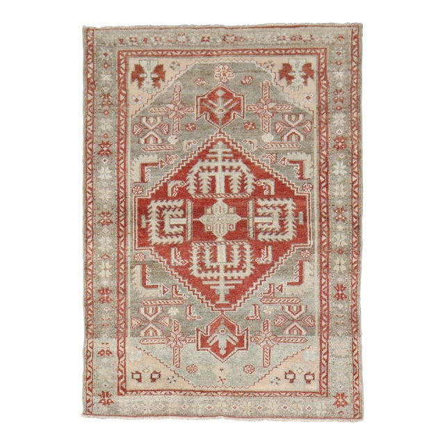 Antique Malayer Small Rug - 3'3" x 4'7" For Sale