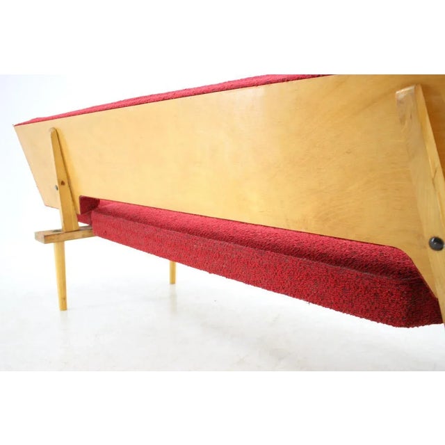 Mid-Century Daybed or Sofa by Miroslav Navratil for Interier Praha, 1962 For Sale - Image 12 of 14
