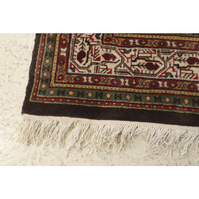 100% Wool Approx. 4 X 6 Area Rug For Sale - Image 4 of 10