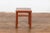 Early 20th Century Chinese 1900s Qing Dynasty Red Lacquer Stool or Table with Humpback Stretchers For Sale - Image 5 of 13