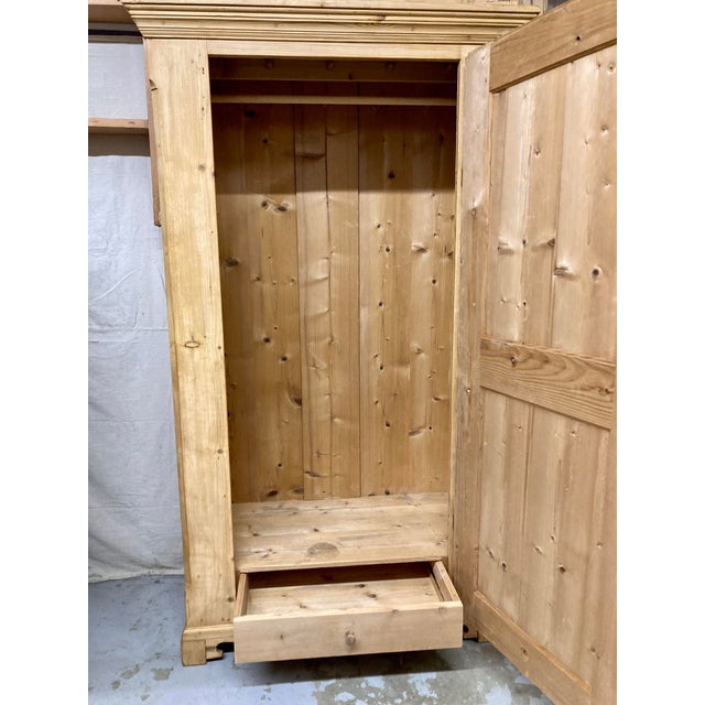 Antique European Pine Wardrobe Chairish