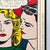 Roy Lichtenstein Vintage 1985 Lithograph Print Framed Large Pop Art Exhibition Poster " Eddie Diptych " 1962 For Sale - Image 12 of 15