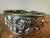 Vintage El De Uberti Repousse Silverplate Wine Coaster, Floral, Italy For Sale - Image 4 of 7