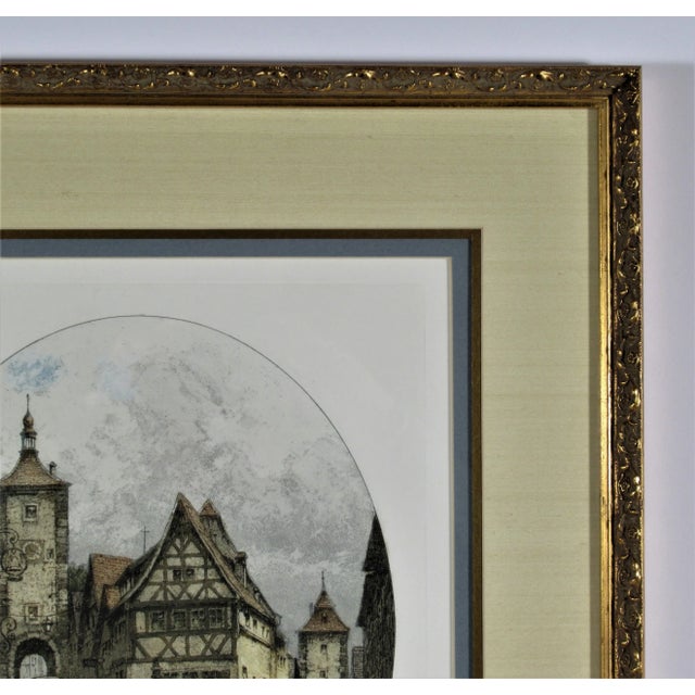 1980s Josef Eidenberger, Rothenburg, Ploentein, 1984 For Sale - Image 5 of 6