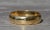 Contemporary 14K Yellow Gold Wedding Band Signed For Sale - Image 3 of 6