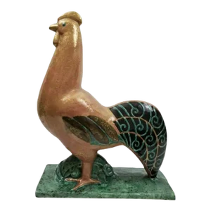Edouard Cazaux 1940's French Art Deco Rooster