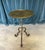 Spanish Spanish Gilt Iron Side Table on an Elevated Tripod Base For Sale - Image 3 of 12