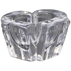 Vintage Crystal Vase by Alvar Aalto, 1980s