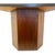 Mid 20th-Century Brutalist Italian Patinated Brass and Wood Table by G. Urso For Sale - Image 4 of 6