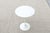 Mid-Century Modern Eero Saarinen for Knoll 16" Round White Tulip Side Table For Sale - Image 9 of 18