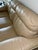 Natuzzi Editions Mocha Colored Leather Sofa For Sale - Image 10 of 11
