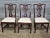 Brown Set of 6 Late 20th Century Statton Chippendale Solid Cherry Dining Chairs Old Towne Maryland Made For Sale - Image 8 of 14
