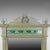 Victorian C. 1890 Large Victorian Painted Antique Wall Mirror For Sale - Image 3 of 8