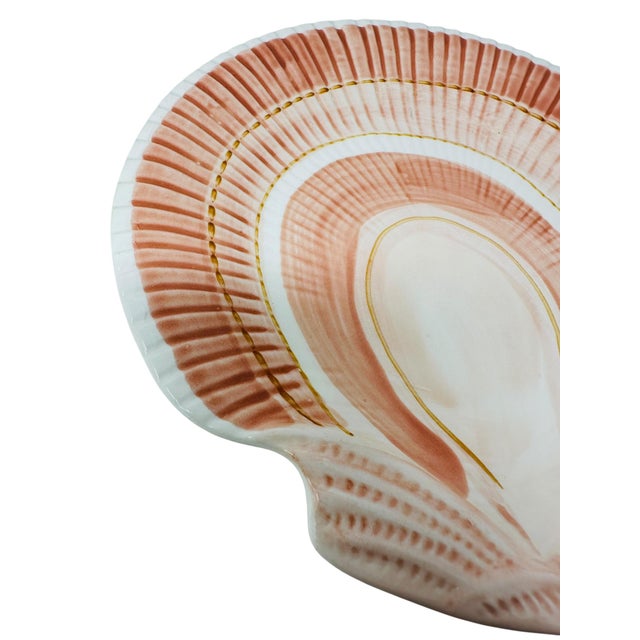 1970s Vintage 1976 Fitz & Floyd "Coquille" Figural Shell Plates - Set of 11 For Sale - Image 5 of 16
