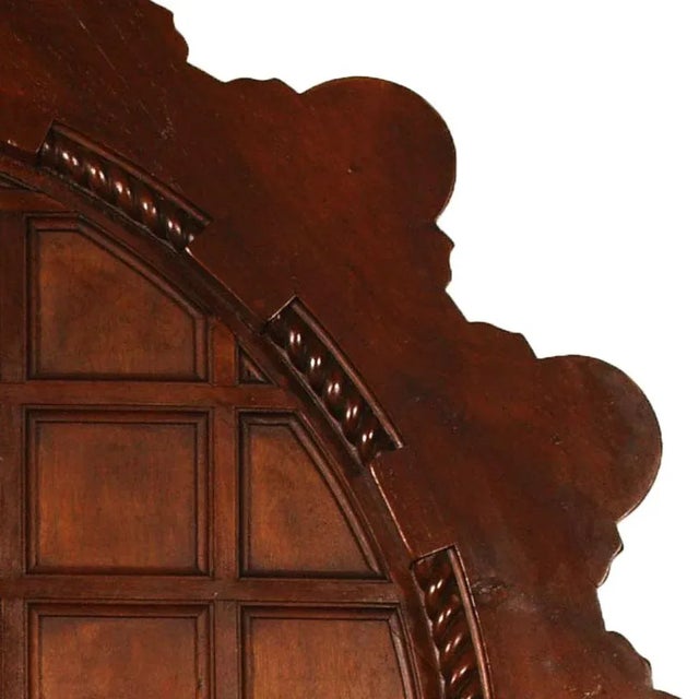 Set of 18th Century Hand-Carved Throne with 2 Crowns For Sale - Image 10 of 15