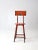 Orange Vintage Orange Industrial Stool For Sale - Image 8 of 8