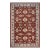 Bohemien Ziegler Brown Blue Hand-Knotted Wool Rug - 12'3'' X 17'9'' For Sale