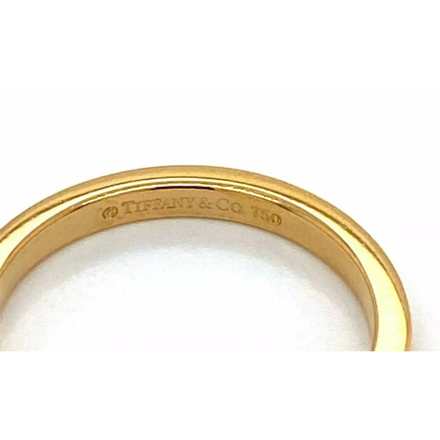 Tiffany and Co. Tiffany & Co. Novo 18k Yellow GoldBand Ring For Sale - Image 4 of 4
