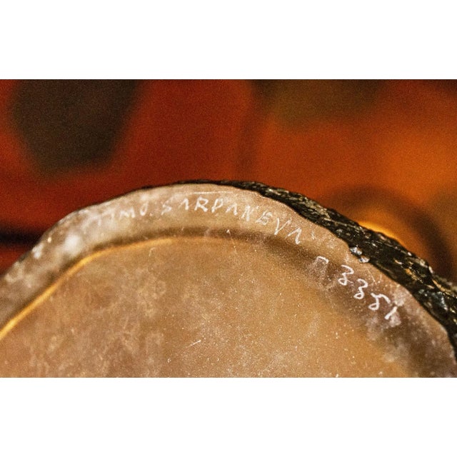 1960s Molded Glass Jar by Timo Sarpaneva for Iittala, 1980s For Sale - Image 5 of 6