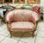 Rococo French Rococo Style Pink Sofa With Gold Details For Sale - Image 3 of 8