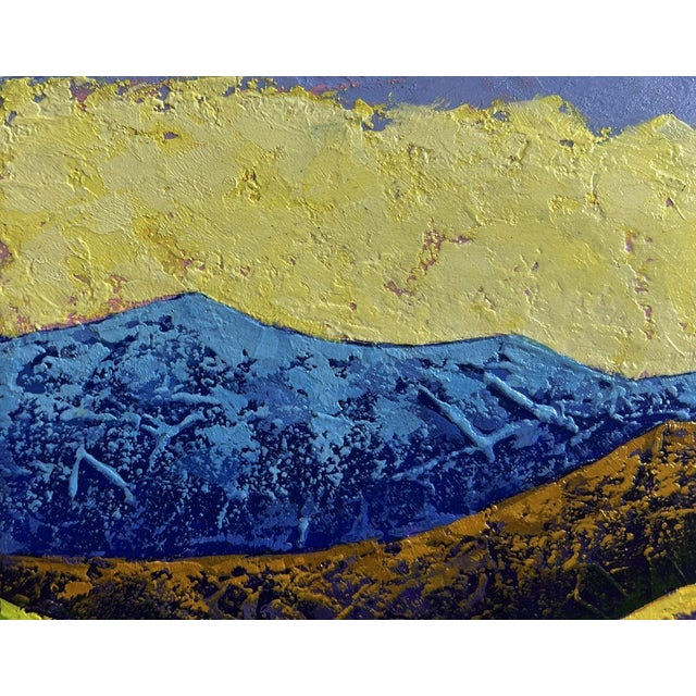 Oil Painting Hiking in the Mountains in the Evening v. Zadorozhnya For Sale - Image 6 of 8