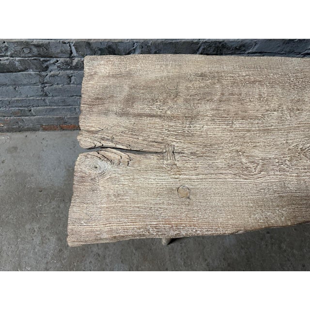 Andrianna Shamaris St. Barts Teak Wood Console Table For Sale In New York - Image 6 of 18