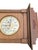 Wood Antique Franzl Junghahnel Leipzig Germany Wall Clock Chimes For Sale - Image 7 of 18