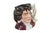 Large vintage Royal Doulton 7021 porcelain character jug of Ludwig Van Beethoven featuring the composer with maroon coat,...